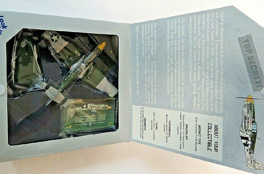 GEMINI ACES P-51B MUSTANG USAAF "BALD EAGLE" ENGLAND 1944