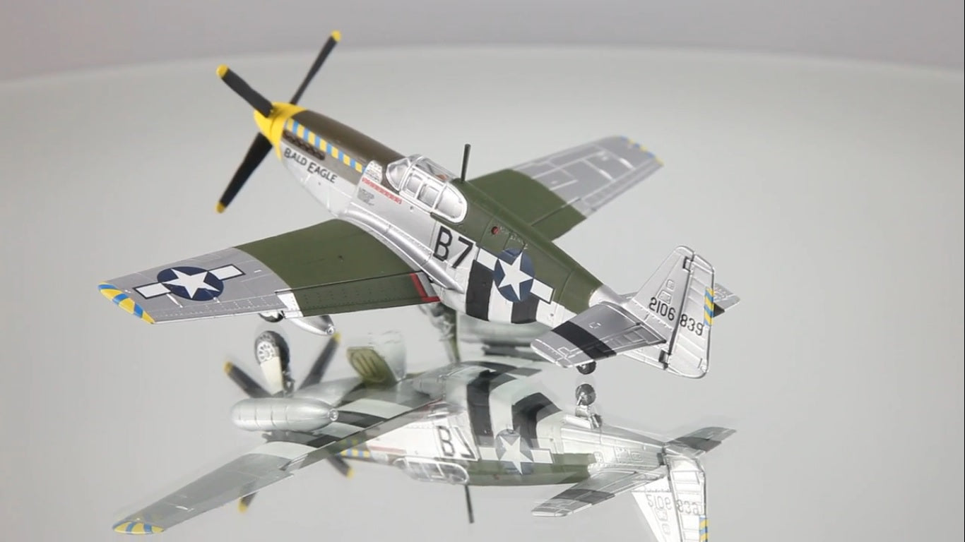 GEMINI ACES P-51B MUSTANG USAAF "BALD EAGLE" ENGLAND 1944