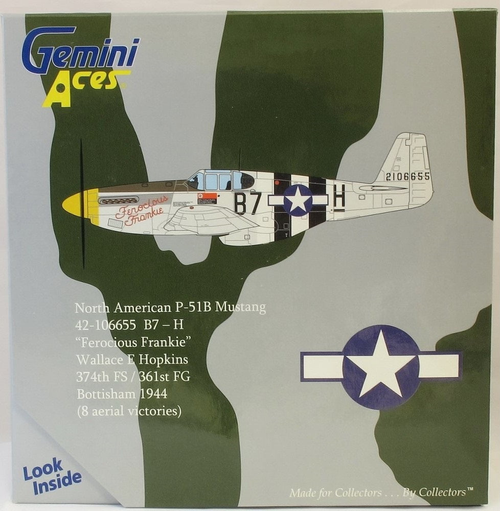 GEMINIJETS P-51 MUSTANG USAAF 374TH FG, "FEROCIOUS FRANKIE", 1944