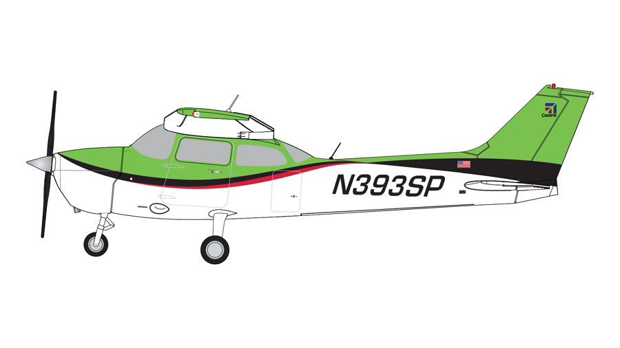 GEMINI JETS CESSNA 172S SKYHAWK CIRRUS AVIATION REG: N393SP