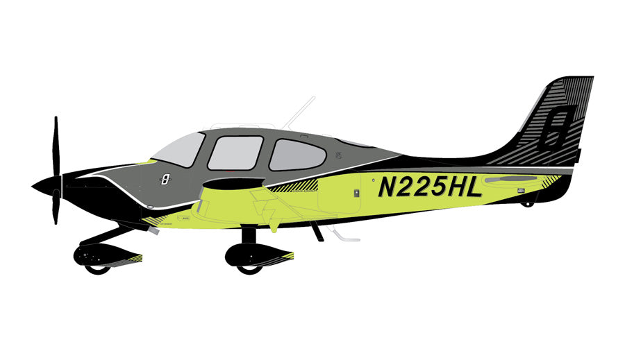 GEMINI JETS GGCIR022 1/72 CIRRUS SR22T (SPORTYS EDITION) REG: N225HL