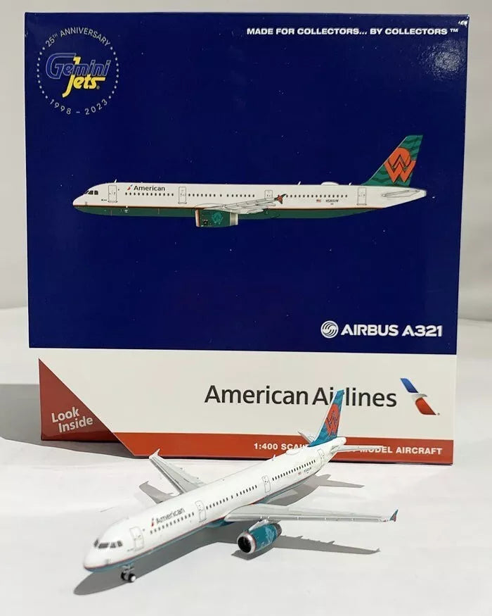 GEMINI JETS A321 AMERICAN AIRLINES "AMERICA WEST RETRO" REG: N580UW