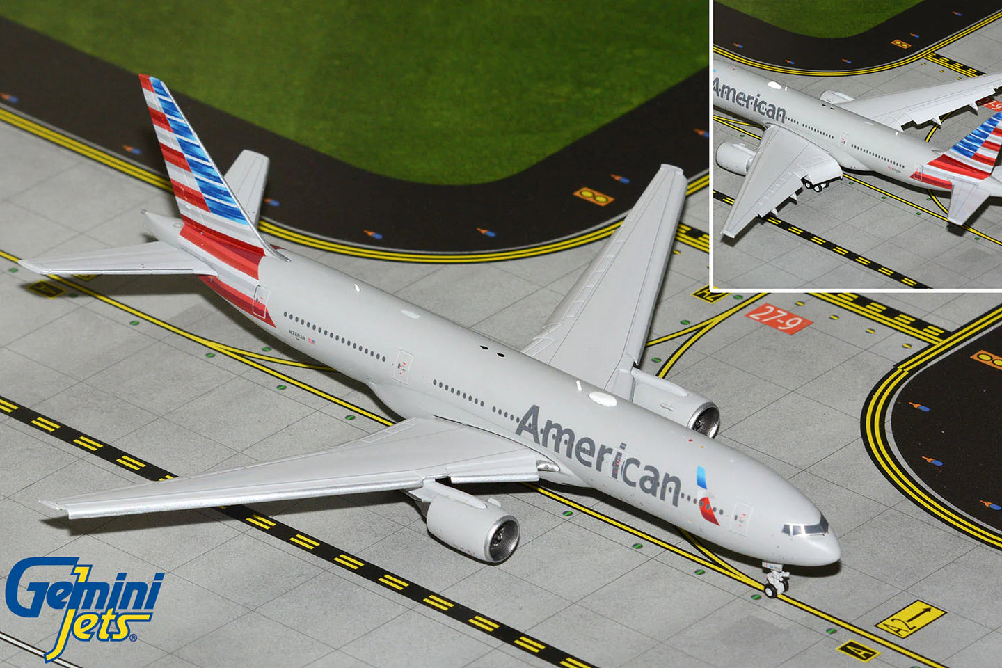 GEMINI JETS B777-200ER AMERICAN AIRLINES (FLAPS DOWN) REG: N788AN