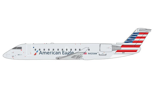GEMINI JETS CRJ200LR AMERICAN EAGLE / AIR WISCONSIN REG: N420AW