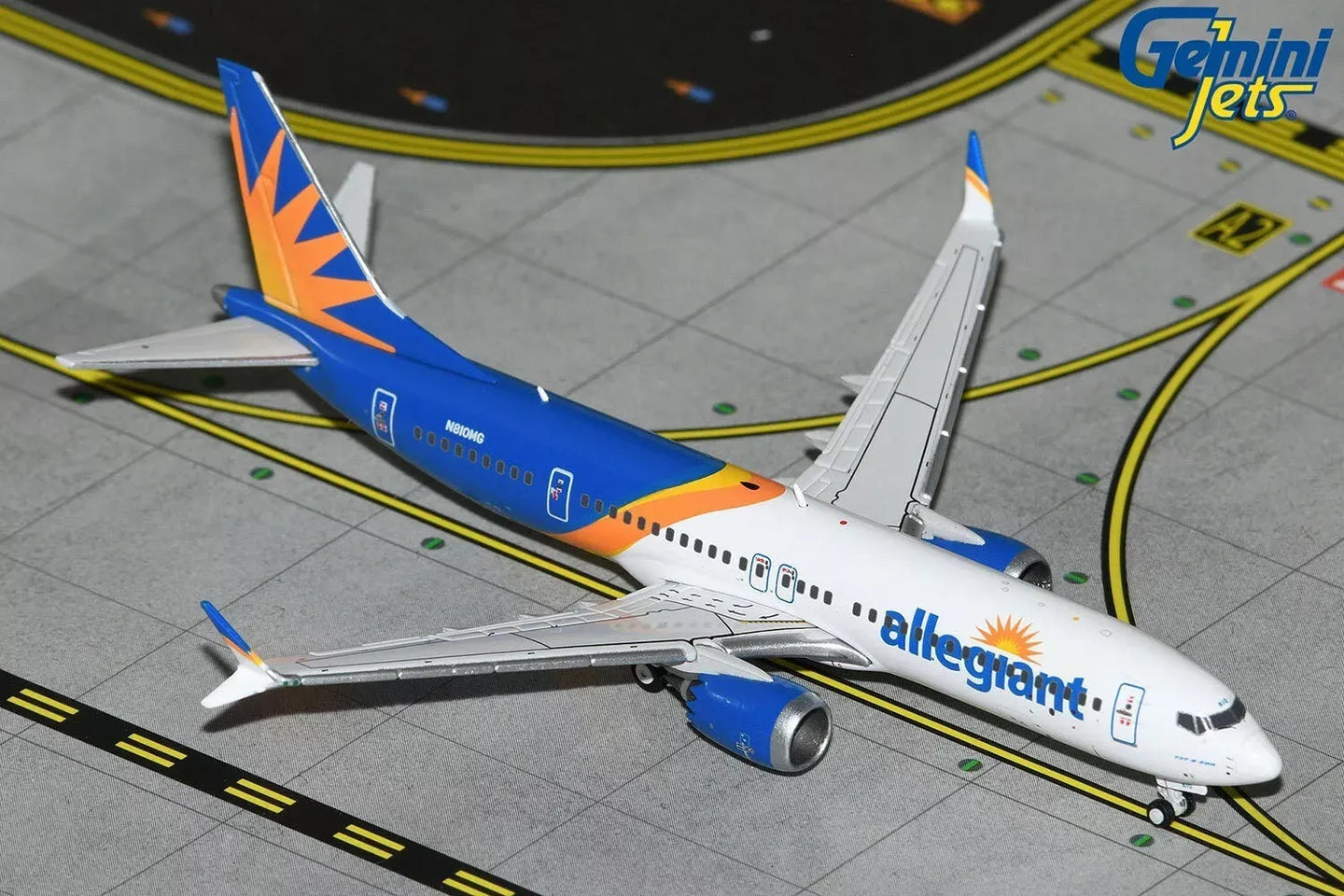 GEMINI JETS B737 MAX 200 (B737-8-200) ALLEGIANT AIR REG: N810MG