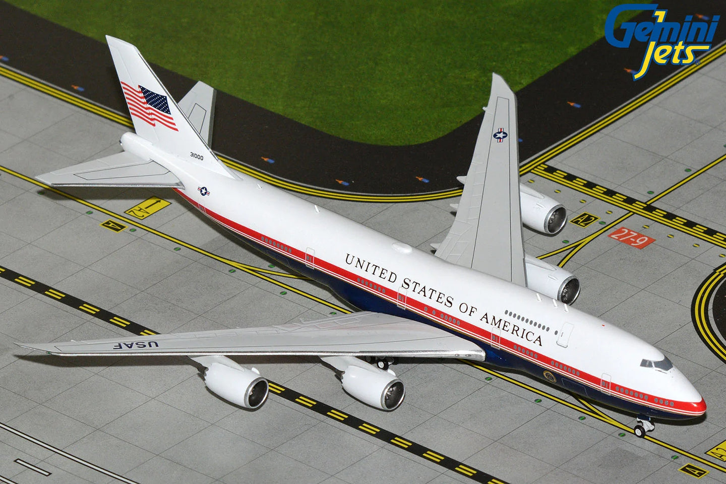 GEMINI JETS B747-8 31000 USAF "AIR FORCE ONE" REG: VC-25B