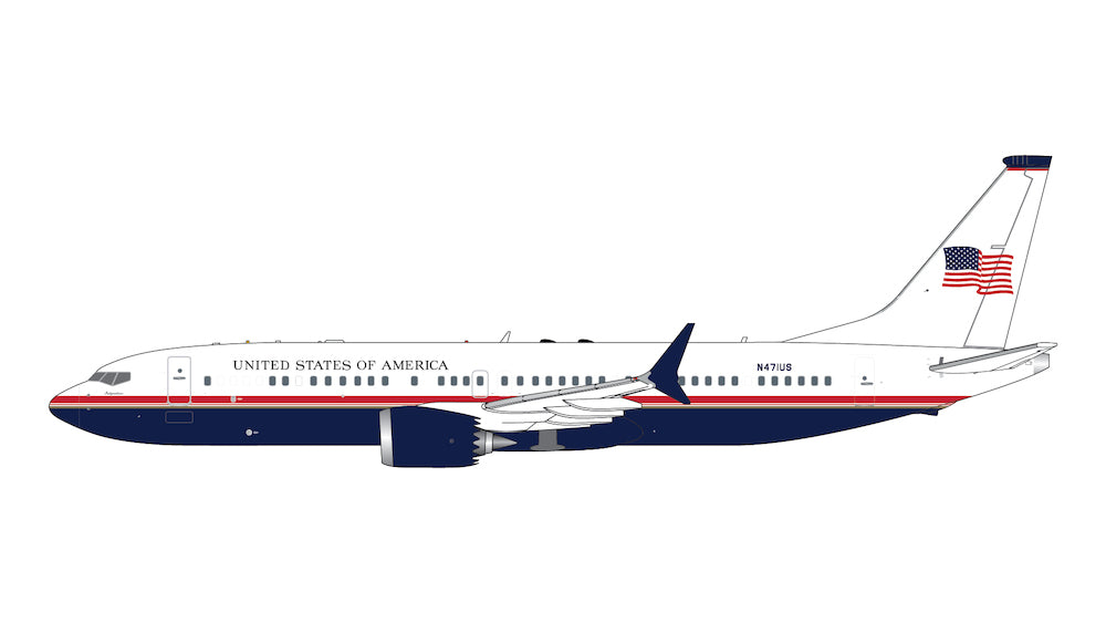 GEMINI JETS B737 MAX 8 US AIR FORCE REG: N471US