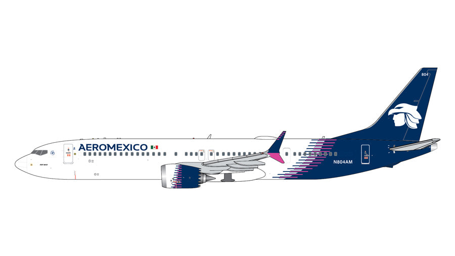 GEMINI JETS B737 MAX 9 AEROMEXICO REG: N804AM