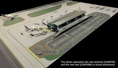 GEMINIJETS AIRPORT TERMINAL SET INC 7 X AIR BRIDGES