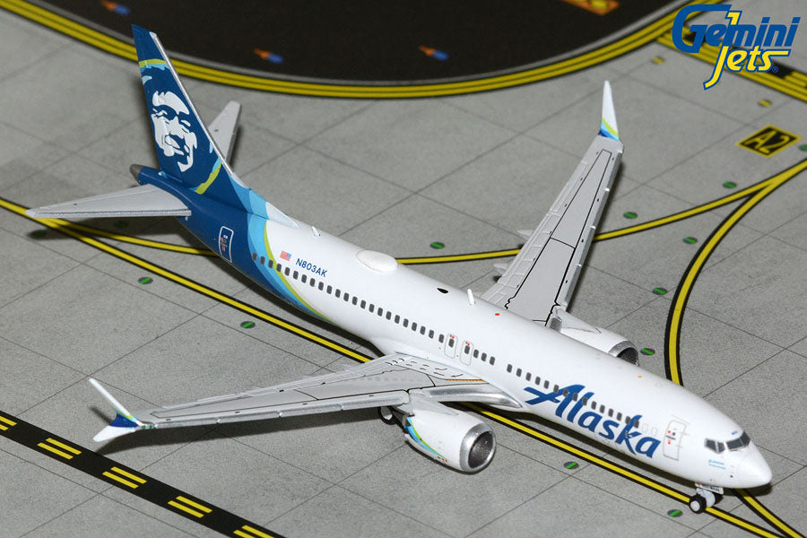 GEMINI JETS B737 MAX 8 ALASKA AIRLINES REG: N803AK