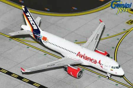 GEMINI JETS A320 AVIANCA REG: N567AV "TACA" RETRO LIVERY