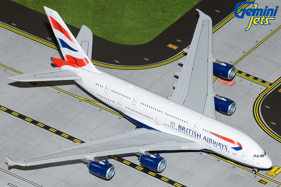 GEMINI JETS A380 BRITISH AIRWAYS  REG: G-XLEL