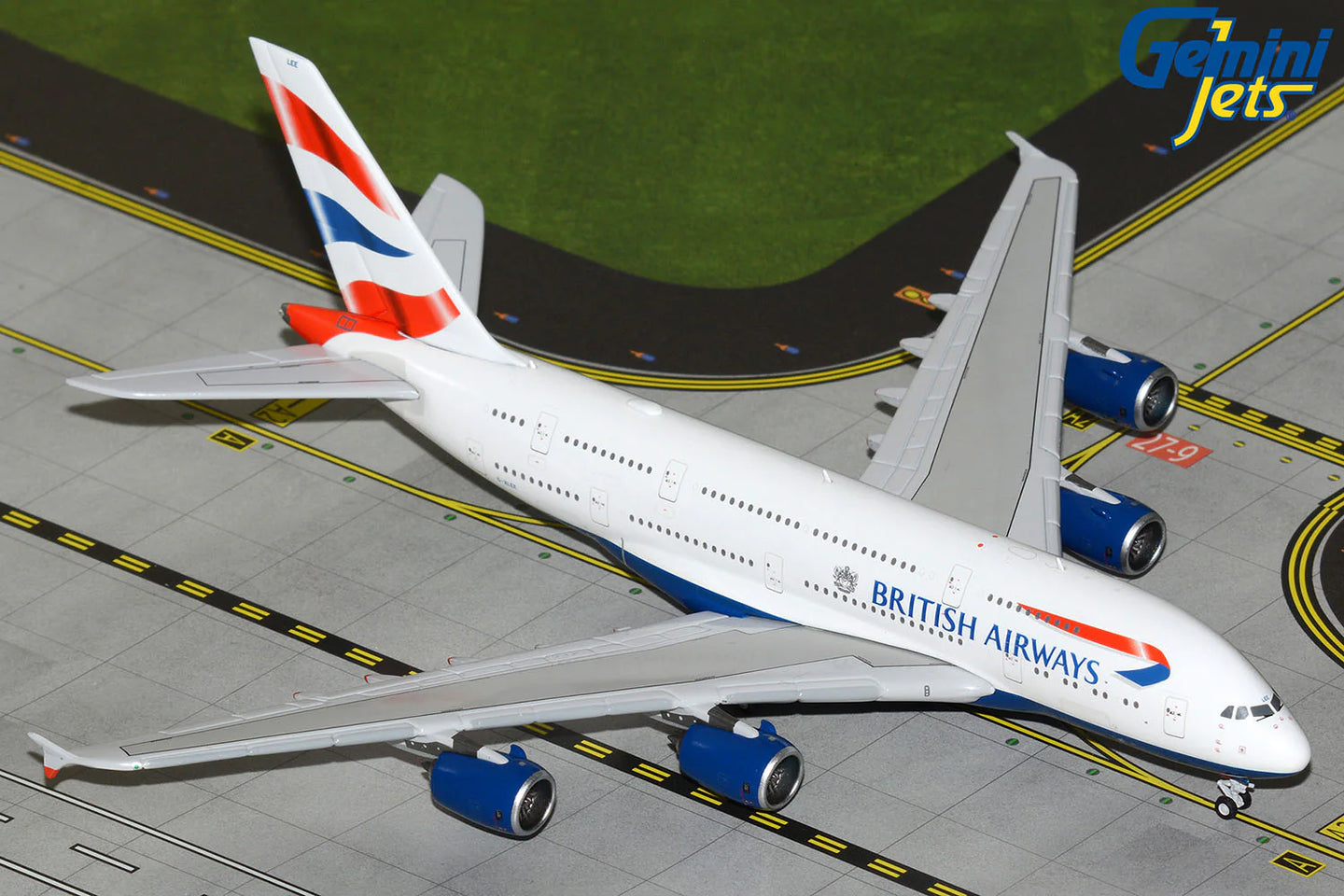 GEMINI JETS A380 BRITISH AIRWAYS REG: G-XLEE