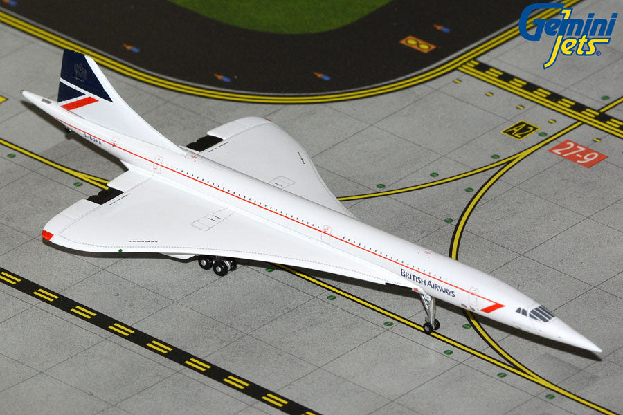 GEMINI JETS CONCORDE BRITISH AIRWAYS "LANDOR LIVERY" REG: G-BOAA