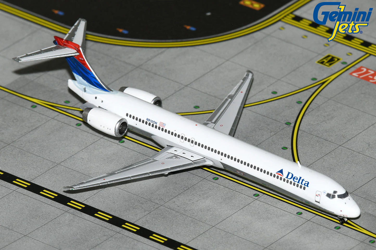 GEMINI JETS MD-90 DELTA AIRLINES "COLOURS IN MOTION LIVERY" REG: N910DN