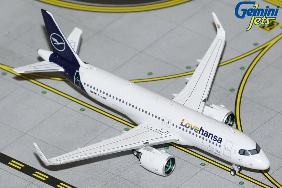 GEMINI JETS A320NEO LUFTHANSA "LOVEHANSA" REG: D-AINY