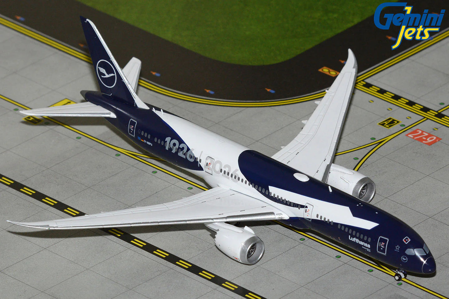 GEMINI JETS B787-9 LUFTHANSA "100 CENTENNIAL LIVERY" REG: D-ABPU