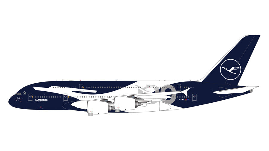 GEMINI JETS A380-800 LUFTHANSA "100 YEARS" REG: D-AIMH