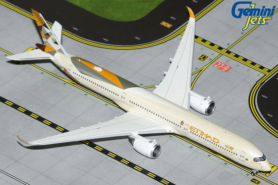 GEMINI JETS A350-1000 ETIHAD AIRWAYS REG: A6-XWC