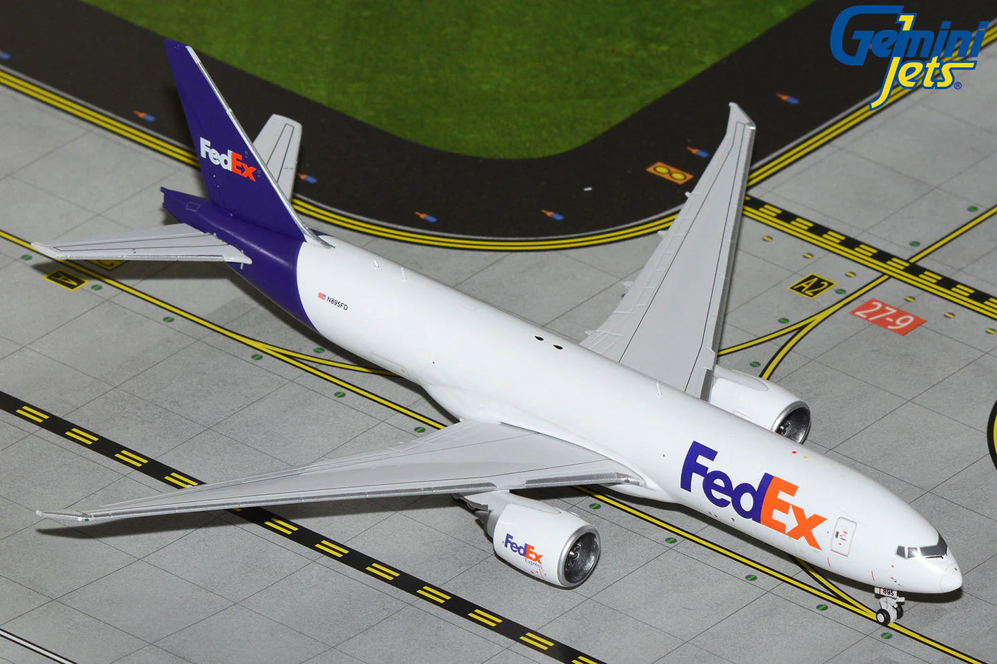 GEMINI JETS B777-200LRF FEDEX "REVISED LIVERY" REG: N895FD
