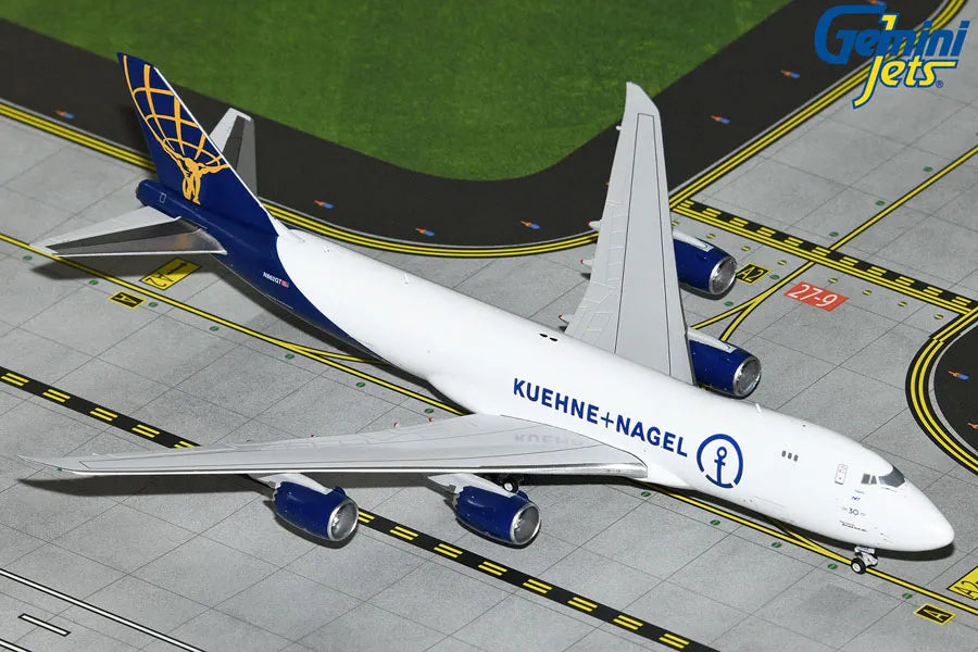 GEMINI JETS B747-8F ATLAS AIR/KUEHNE NAGEL" SECOND TO LAST B747" REG: N862GT
