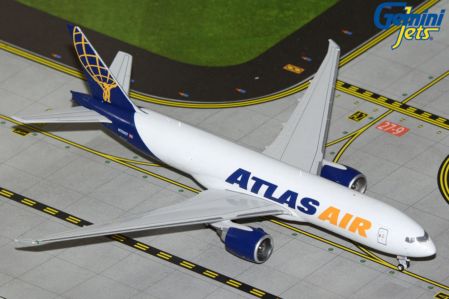 GEMINI JETS B777-200LRF ATLAS AIR REG: N703GT