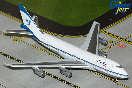 GEMINI JETS B747-100B IRAN AIR (POLISHED BELLY) REG: EP-IAM