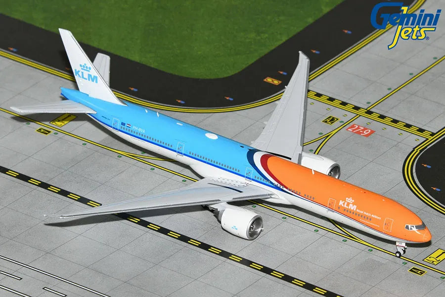 GEMINI JETS B777-300ER KLM "NEW ORANGE PRIDE LIVER" REG: PH-BVA
