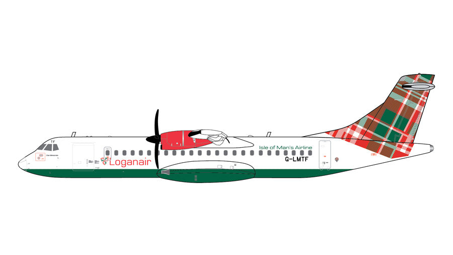 GEMINI JETS ATR 72-600 LOGANAIR "GREEN LIVERY" REG: G-LMTF