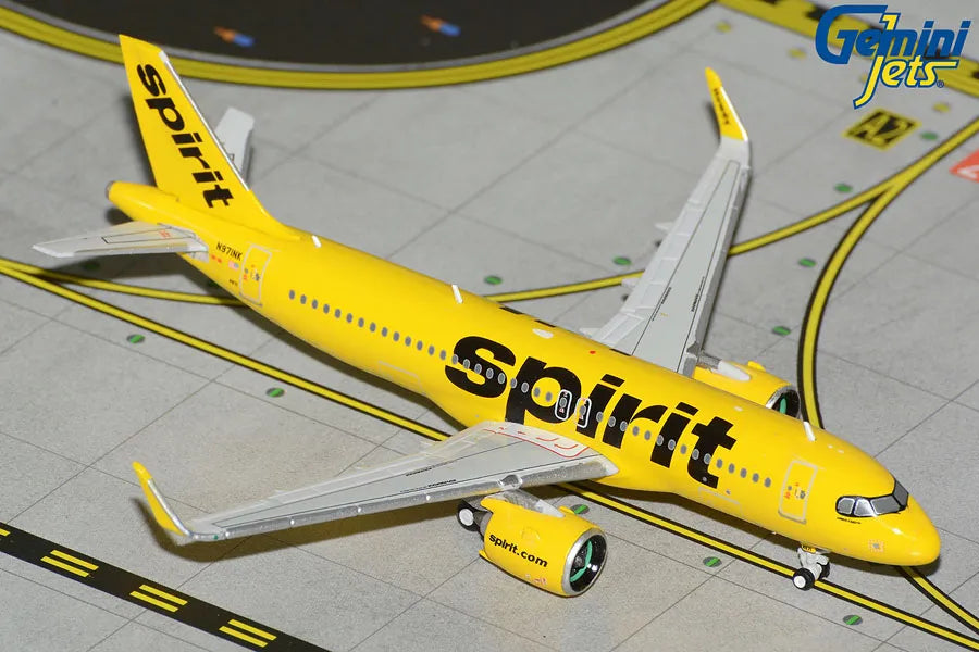 GEMINI JETS A320 NEO SPIRIT AIRLINES "NEW LIVERY" REG: N971NK