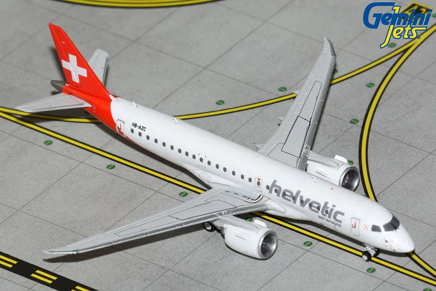 GEMINI JETS E190-E2 HELVETIC AIRWAYS REG: HB-AZC