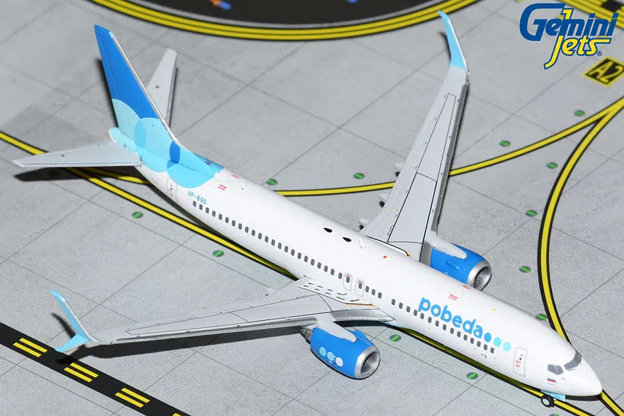 GEMINI JETS B737-800S POBEDA AIRLINES REG: VP-BQG