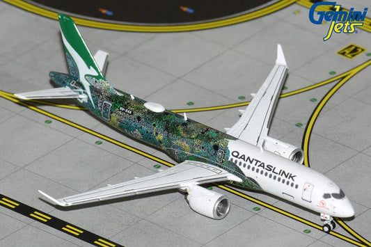 GEMINI JETS A220-300 QANTASLINK "MINYMA KUTJARA TJUKURPA (GREEN LIVERY)" REG: VH-X4A