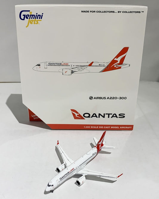 GEMINI JETS A220-300 QANTASLINK REG: VH-X4B