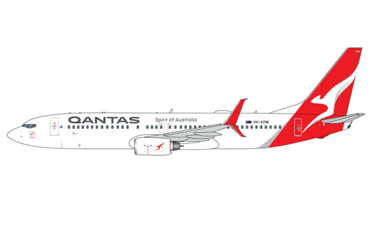 GEMINI JETS B737-800S QANTAS AIRWAYS REG: VH-VZW