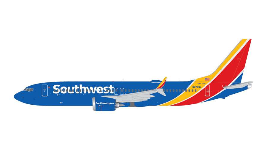GEMINI JETS B737 MAX 8 SOUTHWEST AIRLINES REG: N8788L