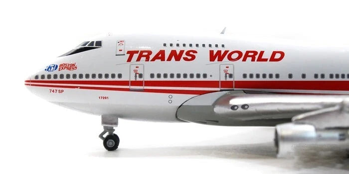 GEMINI JETS B747SP TRANS WORLD AIRLINES (TWA) "BOSTON EXPRESS" REG: N58201