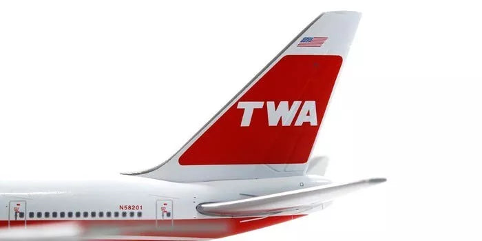 GEMINI JETS B747SP TRANS WORLD AIRLINES (TWA) "BOSTON EXPRESS" REG: N58201