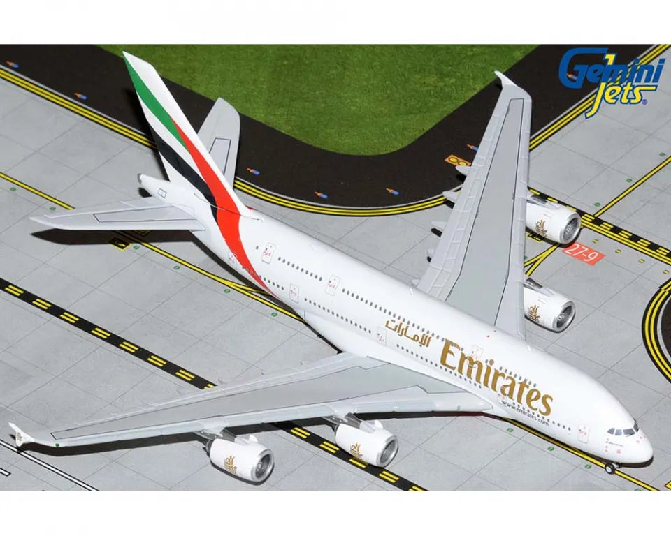 GEMINI JETS A380 EMIRATES REG: A6EVC