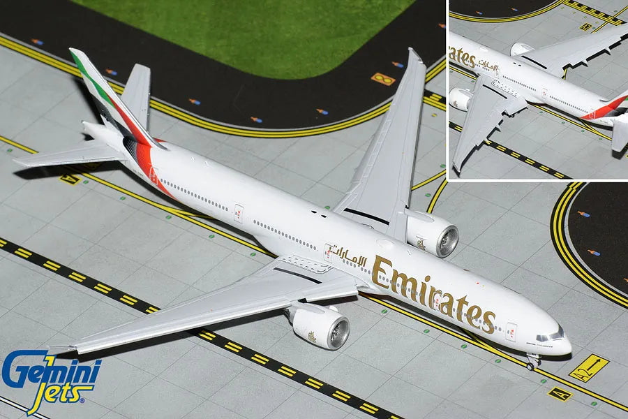 GEMINI JETS B777-300ER EMIRATES REG: A6-ENV (NEW LIVERY)