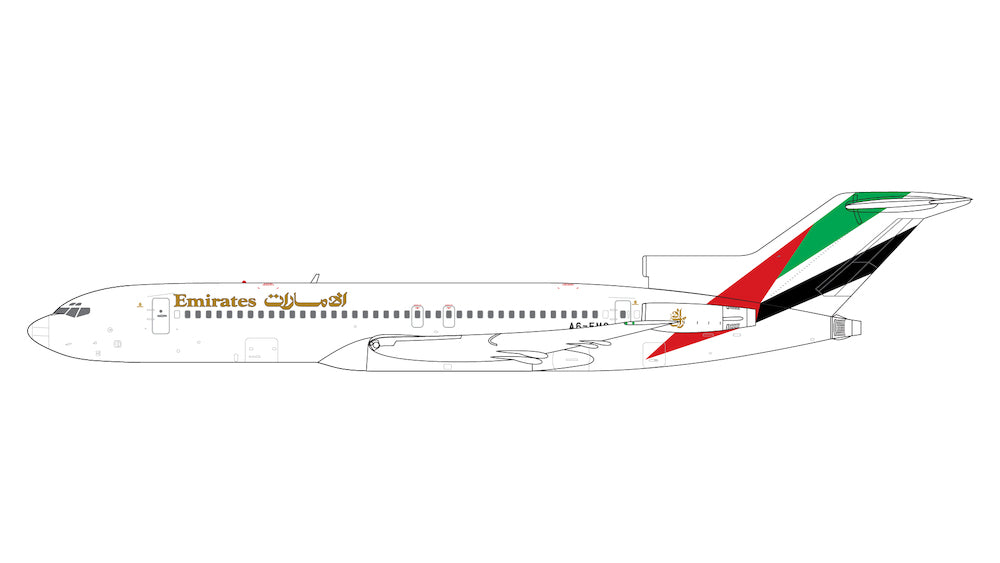GEMINI JETS B727-200 EMIRATES REG: A6-EMC