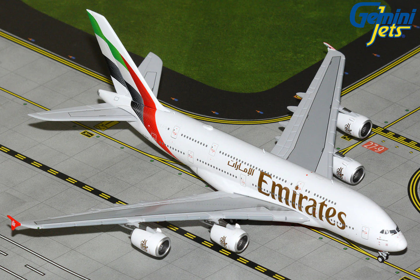 GEMINI JETS A380 EMIRATES "NEW LIVERY" REG: A6-EOH