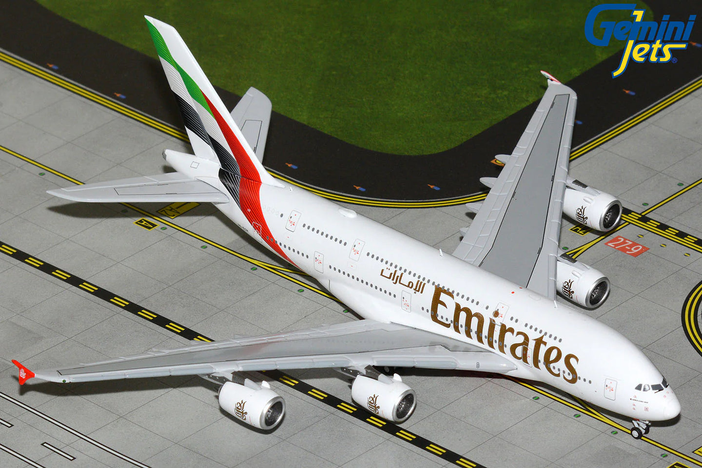 GEMINI JETS A380 EMIRATES "NEW LIVERY" REG: A6-EOH