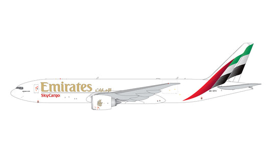 GEMINI JETS B777-200LRF EMIRATES SKYCARGO "NEW LIVERY" REG: A6-EFV