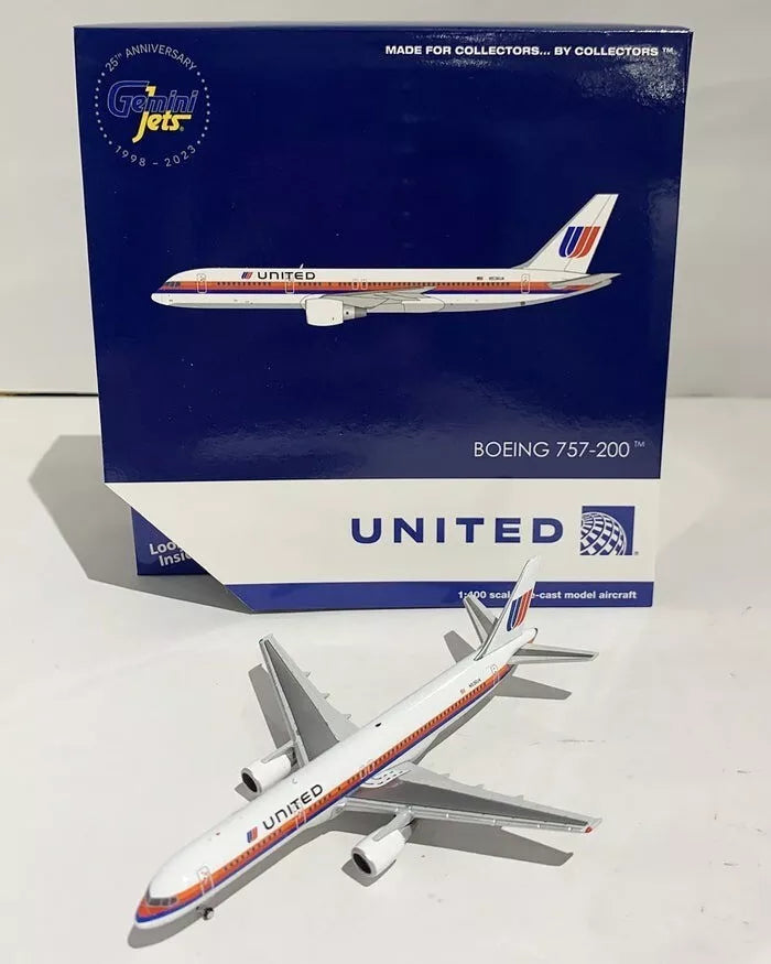 GEMINI JETS B757-200 UNITED AIRLINES "SAUL BASS LIVERY" REG: N536UA