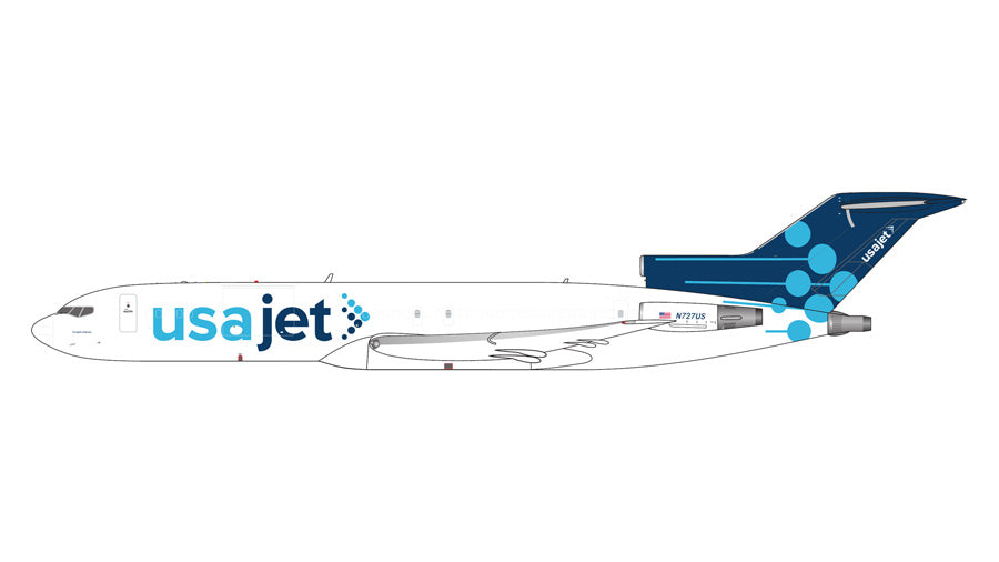 GEMINI JETS B727-200F USAJET AIRLINES "LAST OPERATING 727 IN THE USA" REG: N727US