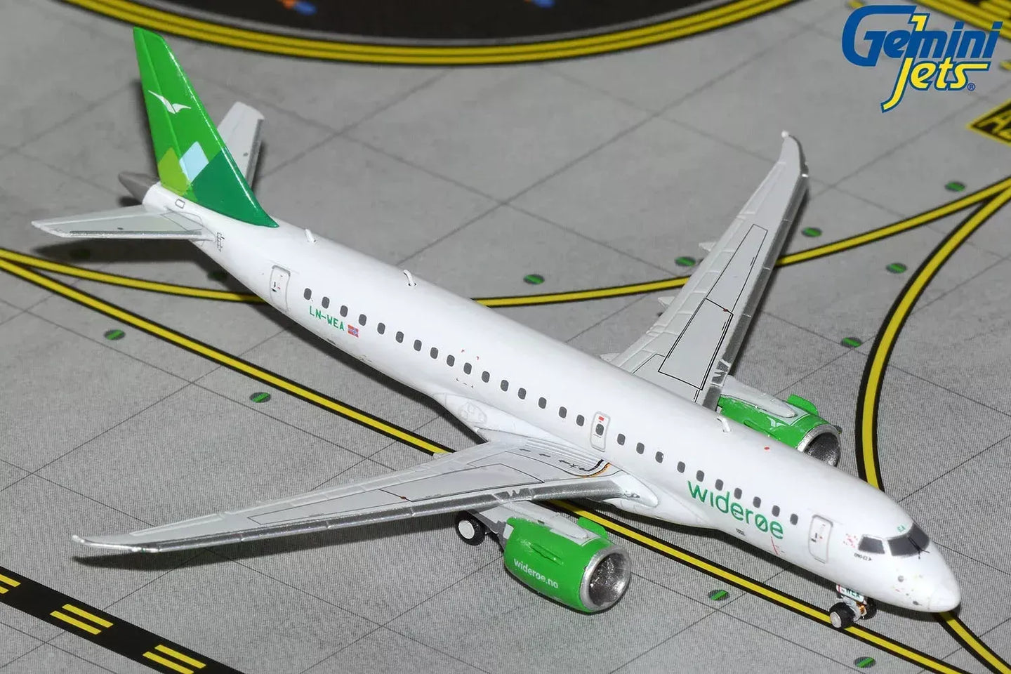 GEMINI JETS E190-E2 WIDEROE REG: LN-WEA