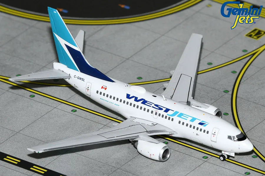 GEMINI JETS B737-600 WESTJET AIRLINES REG: C-GWSL