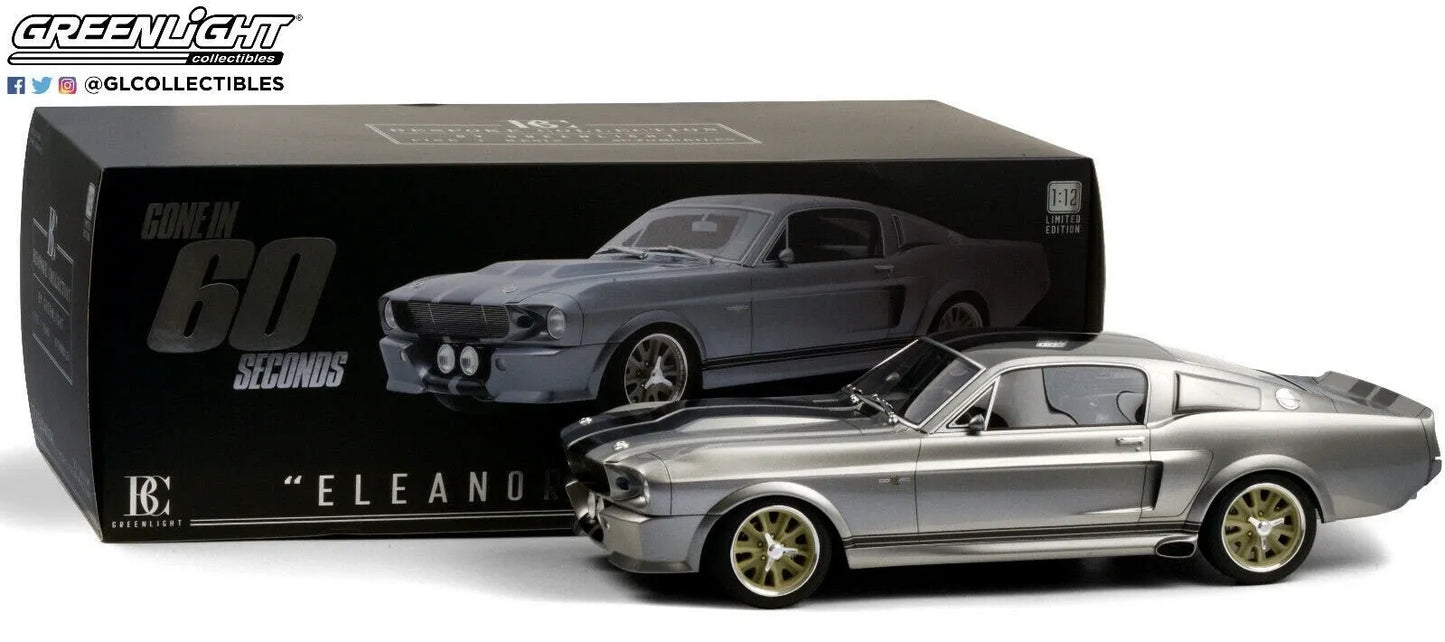 GREENLIGHT 1967 FORD MUSTANG ELEANOR (RESIN)