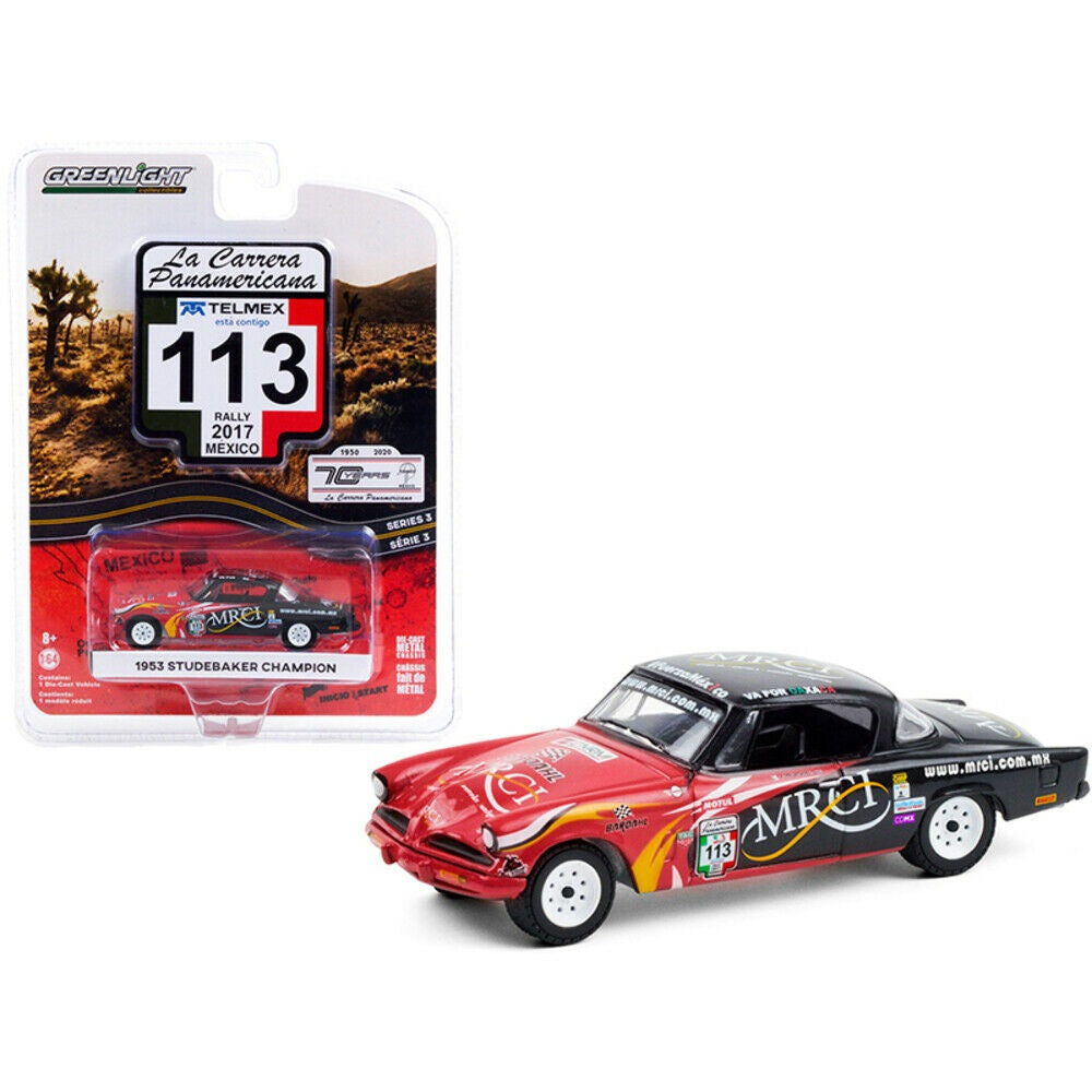 GREENLIGHT 1953 STUDEBAKER LA CARRERA PANAMERICANA SERIES 3 113 2017